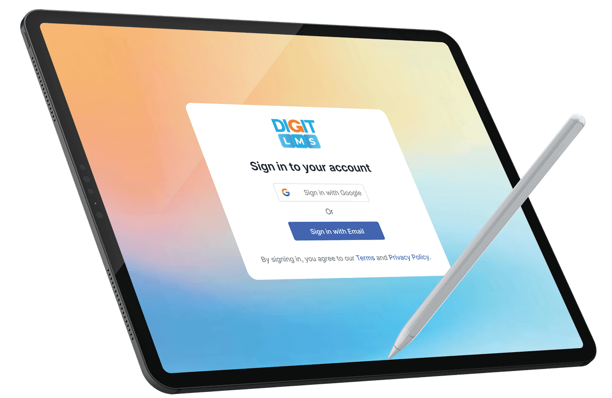 Tablet mockup image